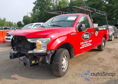 2019 Ford F-150 Xl из США, поврежденный, VIN 1FTMF1CBXKKD80040